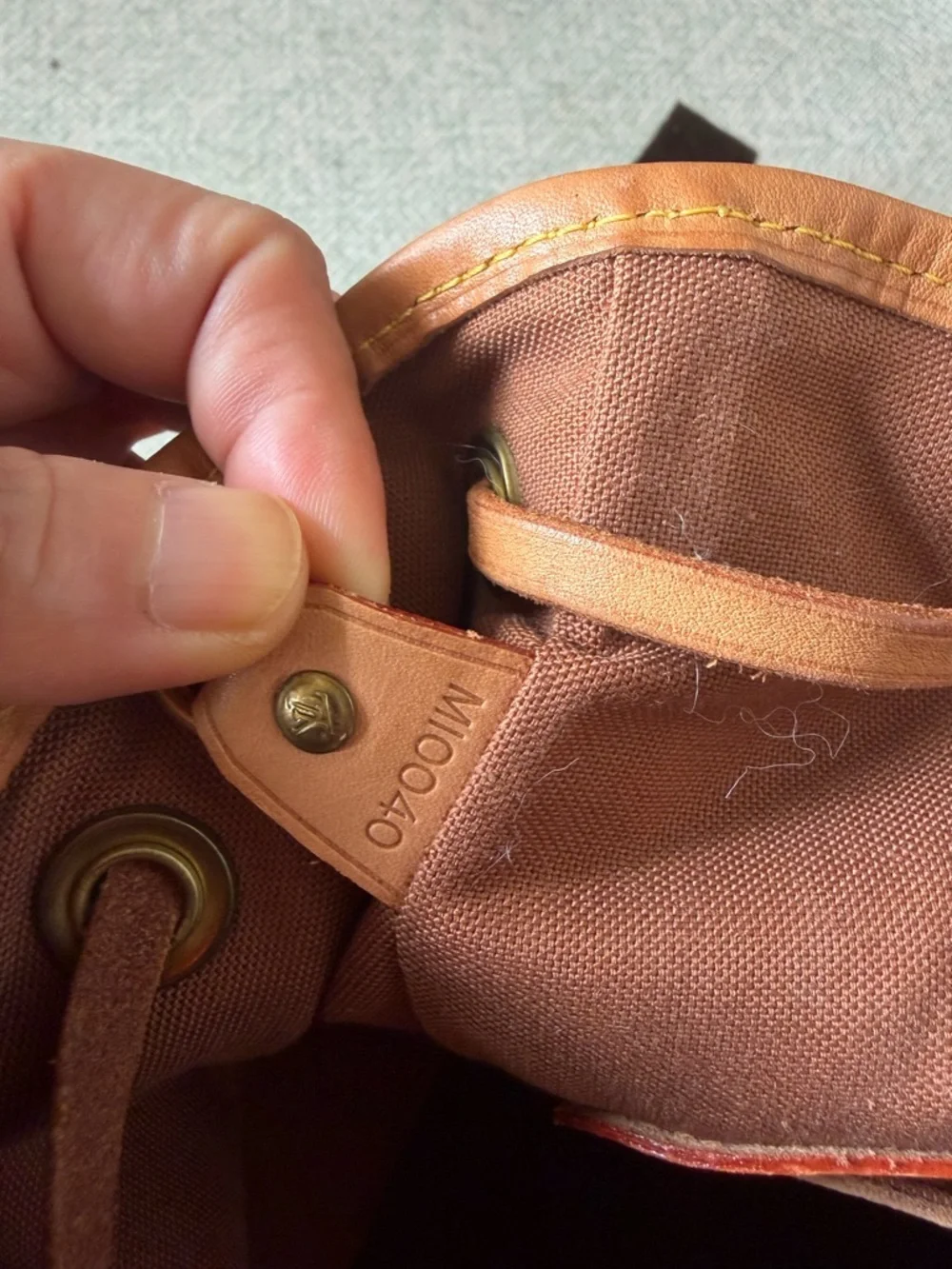 Louis Vuitton Montsouris GM Backpack Monogram (Vintage) - Picture 11 of 15